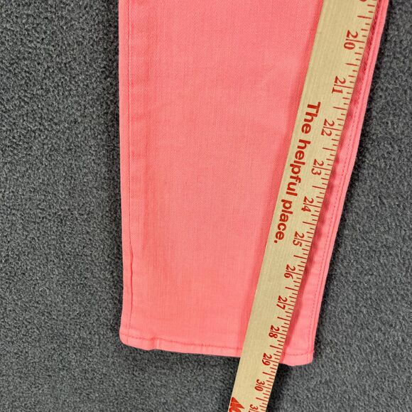 Gap Kids 1969 Jeans Girls 14 Neon Pink Super Skinny Skimmer Stretch adjustable w - Picture 11 of 16
